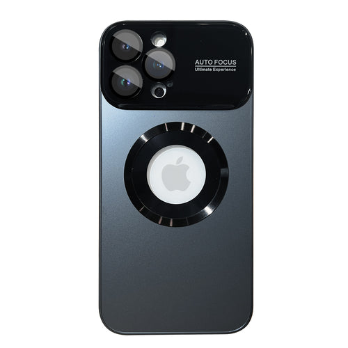 Large Window Frost-glass standard Magnetic Series iPhone 15 Pro graphite black
