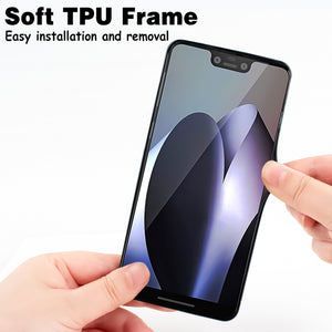 Phone Case Compatible with Google Pixel 3 Lite Love Volleyball Luxury Elegant Square Protective Metal Decoration Corner
