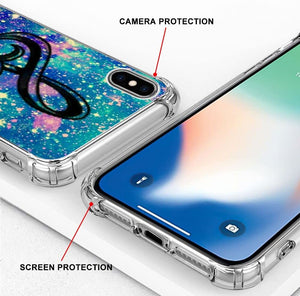 Compatible with iPhone 14 13 12 11 Pro Max X XR XS Max SE2020 7 8 Plus Anti-Drop Phone Case Music Note Clear TPU Bumper Full Body Protection Cover