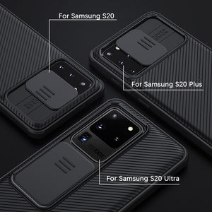 for Samsung S22 Ultra Case NILLKIN Slide Camera Lens Protective Cover Case for Samsung Galaxy S22 S21 S20 Plus FE Note 20 Ultra