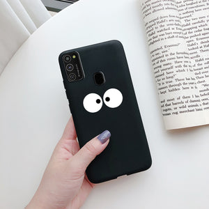 Case For Samsung Galaxy M31 Phone Case on Samsung M31 Cover soft bumper Silicone TPU Back Cover For Samsung M31 M315F M 31 Cases