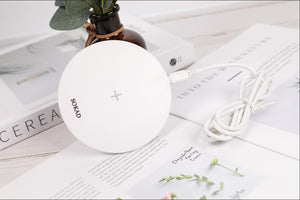 SOKAD The new ultra thin circular wireless charger is suitable for apple iphone13 15W wireless charger gift