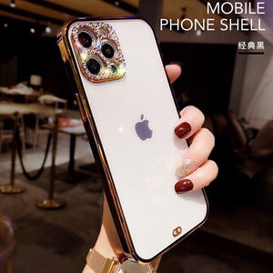 Suitable for iphone13 mobile phone shell 11 transparent full soft shell 12pro