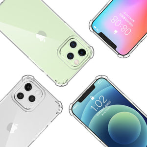 Drop Protection Air Bag TPU Soft Case for Iphone 13 14 Pro Max XS XR 12 11 Pro 13 Mini 7 8 Plus Clear Transparent Cover Cases