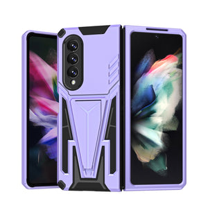 Shockproof Magnetic Armor Case for Samsung Galaxy Z Fold3 5G Fold 4 Fold4 Fold 3 Anti-Slip Cell Phone Cover Fundas