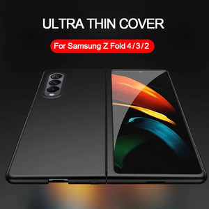 Luxury Ultra Thin Case for Samsung Galaxy Z Fold 4 3 2 5G Case Matte Hard Plastic Slim Case For Galaxy Z Fold 4 3 2 Fold4 Cover