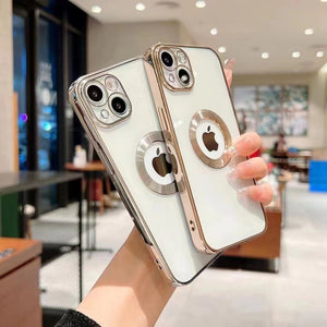 Funda Coque for Iphone 13 11 12 Pro Max Case for Iphone X XS MAX XR 7 8 Plus Phone Case Transparent  High Plating Soft Cover