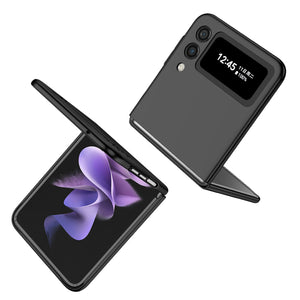 Precise Cutout Ultra Thin Folding Case for Samsung Galaxy Z Flip3 Flip 4 Flip4 5G Flip 3 Fashion Cell Phone Cover Fundas